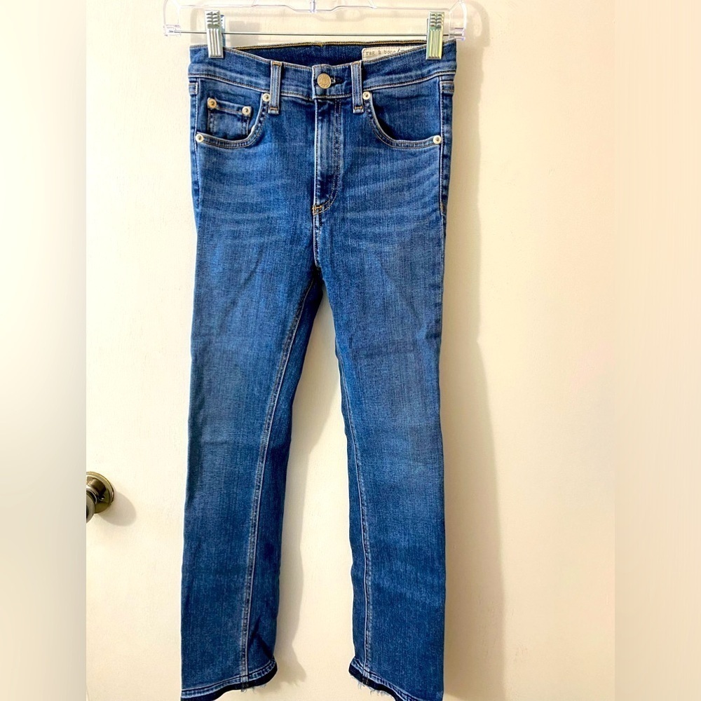Rag and Bone jeans skinny stretch Sz 24 Z-18
